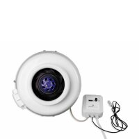 Growlüfter  VK EC 450m³/h, Ø125mm - Plantalytix Air